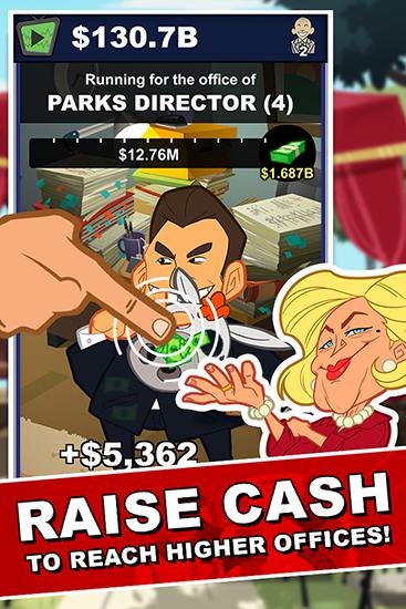 Gameplay of the Pocket politics for Android phone or tablet.