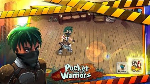 Gameplay of the Pocket warriors for Android phone or tablet.