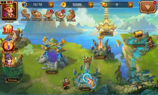 Gameplay of the Pocket Wukong for Android phone or tablet.