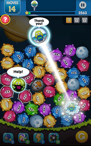 Pokki pop: Link puzzle - Android game screenshots.