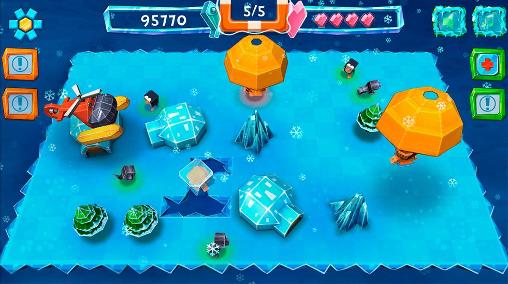 Gameplay of the Polar jam for Android phone or tablet.