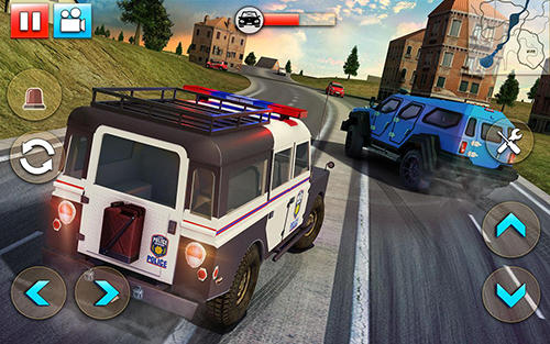 Police car smash 2017 - Android game screenshots.