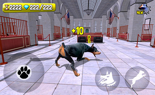 Police dog criminal hunt 3D - Android game screenshots.