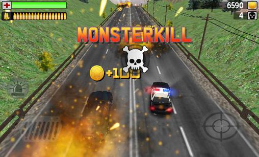 Gameplay of the Police monsterkill 3d for Android phone or tablet.