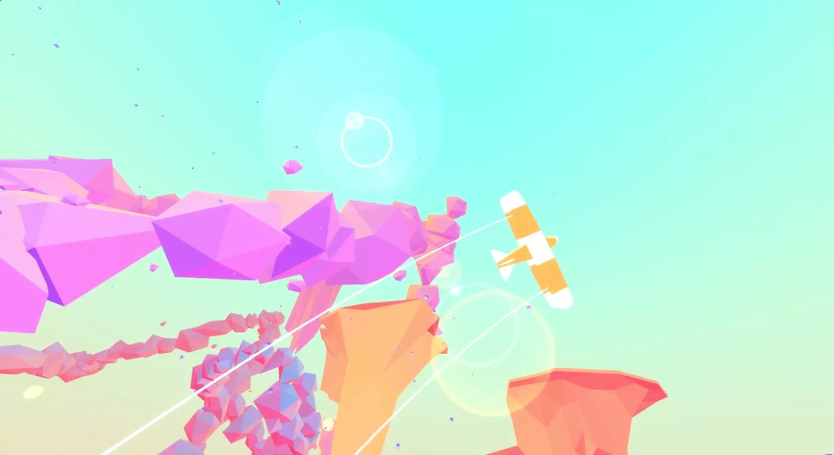 Poly Flight - Android game screenshots.