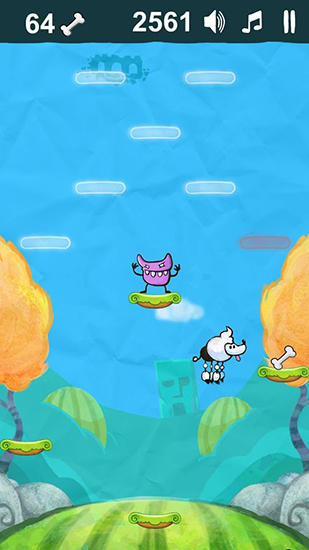 Full version of Android apk app Poodle jump: Fun jumping games for tablet and phone.