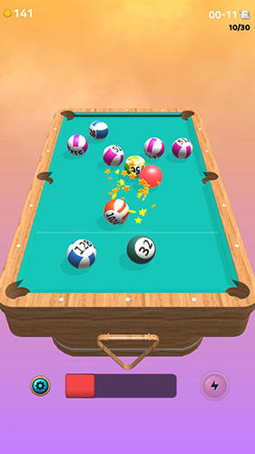 Pool 2048 - Android game screenshots.