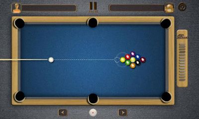 Gameplay of the Pool Master for Android phone or tablet.