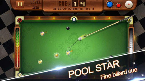Gameplay of the Pool star for Android phone or tablet.