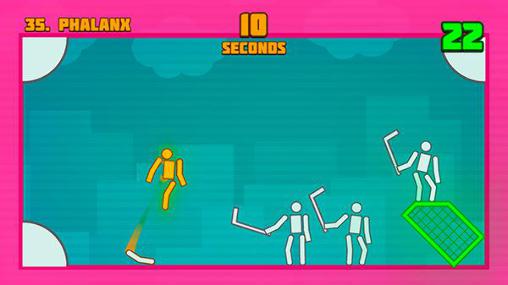 Gameplay of the Popping sports for Android phone or tablet.