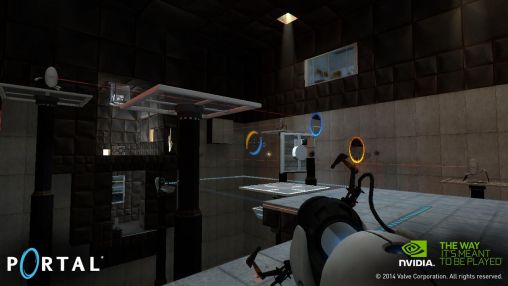 Gameplay of the Portal for Android phone or tablet.