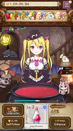 Potion maker - Android game screenshots.