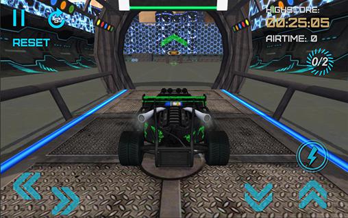 Gameplay of the Power racers stunt squad for Android phone or tablet.