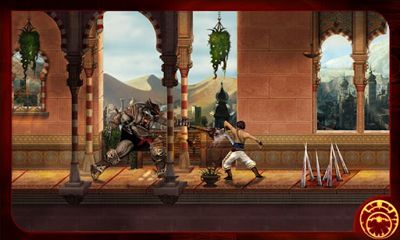 Gameplay of the Prince of Persia Classic for Android phone or tablet.