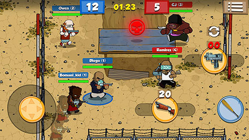 Prison brawl - Android game screenshots.