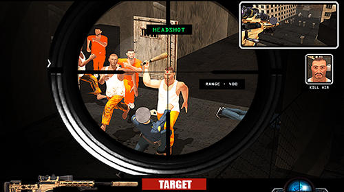 Prison sniper survival hero: FPS Shooter - Android game screenshots.