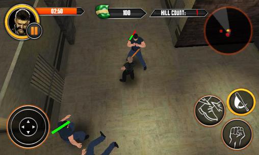 Gameplay of the Prison: Silent breakout 3D for Android phone or tablet.