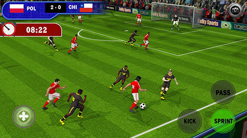 Pro soccer challenges 2018: World football stars - Android game screenshots.