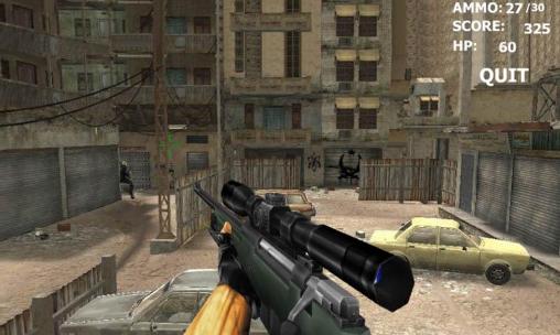 Gameplay of the Pro sniper for Android phone or tablet.