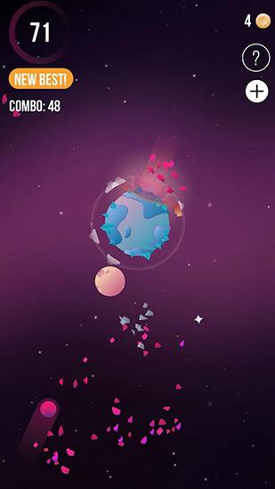 Gameplay of the Protect the planet! for Android phone or tablet.
