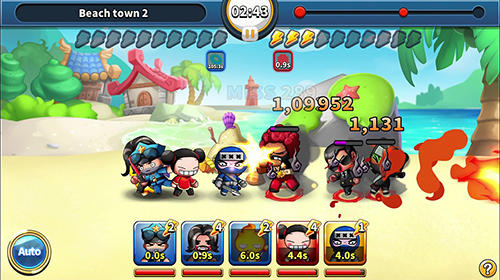 Pucca wars - Android game screenshots.