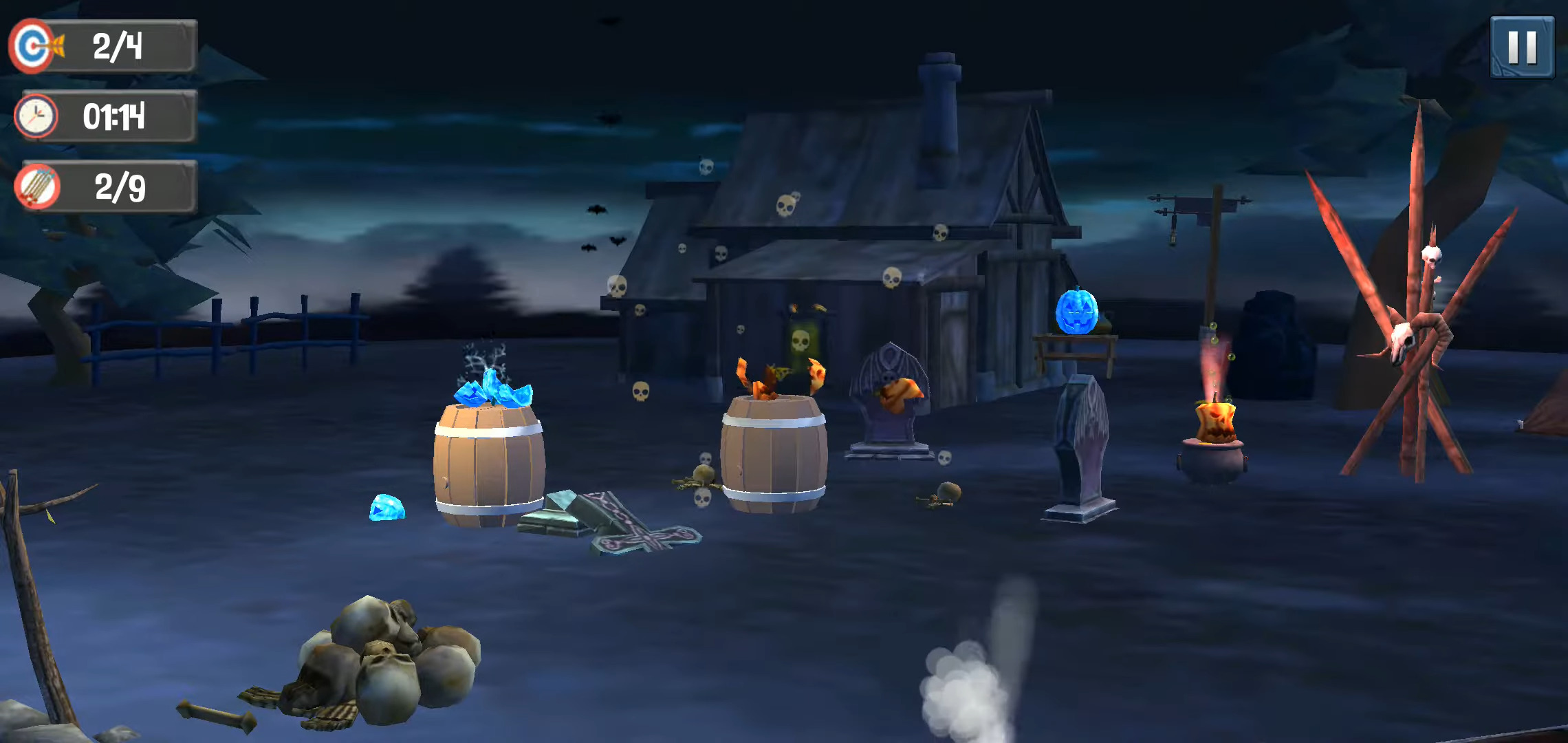 Pumpkin Shooter - Halloween - Android game screenshots.
