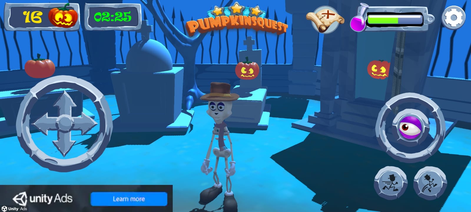 Pumpkins Quest - Android game screenshots.