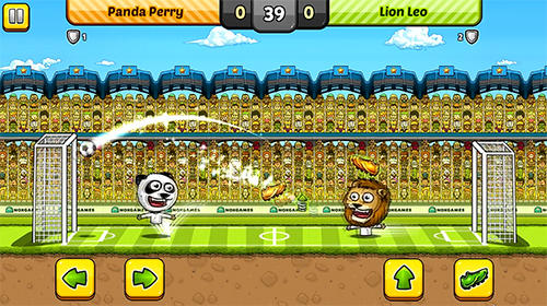 Puppet soccer zoo: Football - Android game screenshots.