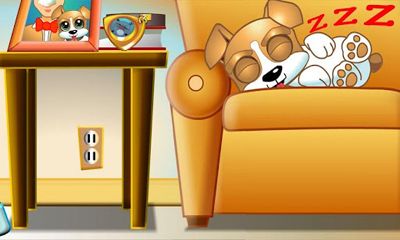 Gameplay of the Puppy Run for Android phone or tablet.