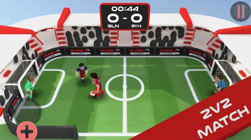 Gameplay of the Pure soccer for Android phone or tablet.