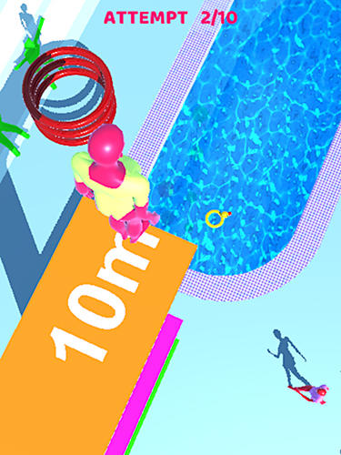 Purple diver - Android game screenshots.