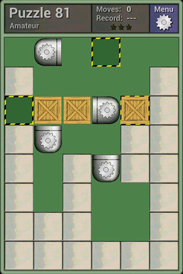 Gameplay of the Pushing machine for Android phone or tablet.