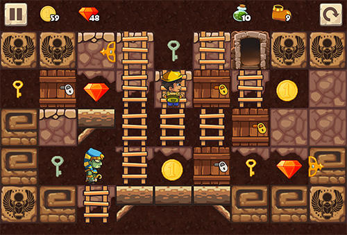 Puzzle adventure: Underground temple quest - Android game screenshots.