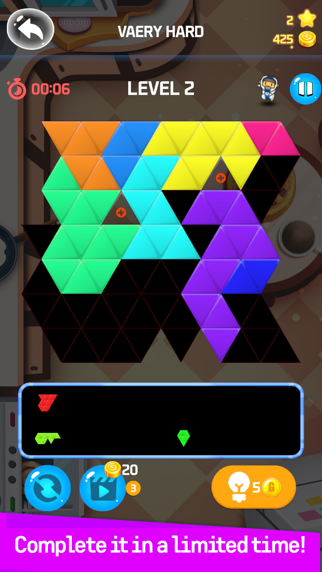 Puzzle TimeAttack - Android game screenshots.