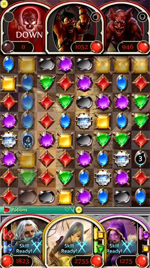 Gameplay of the Puzzle and glory for Android phone or tablet.