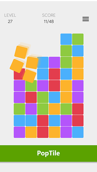 Gameplay of the Puzzle king for Android phone or tablet.