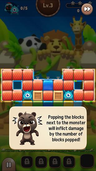 Gameplay of the Puzzle pet party for Android phone or tablet.