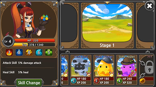 PuzzleGO RPG - Android game screenshots.