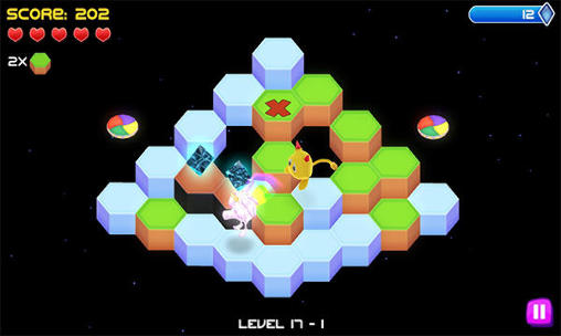 Gameplay of the Q*bert: Rebooted for Android phone or tablet.