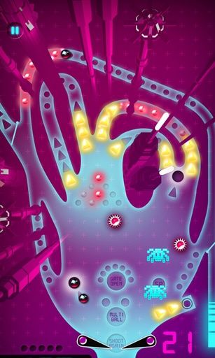 Gameplay of the Quantic pinball for Android phone or tablet.