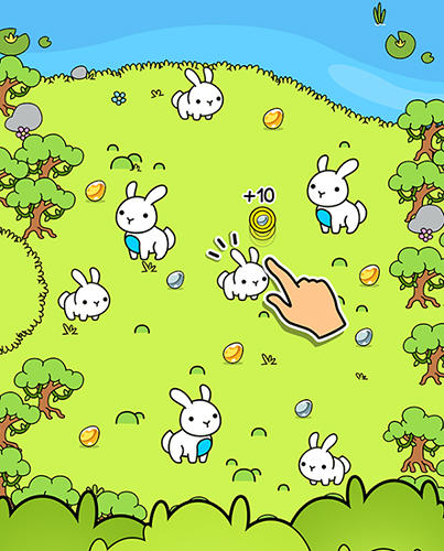 Rabbit evolution - Android game screenshots.