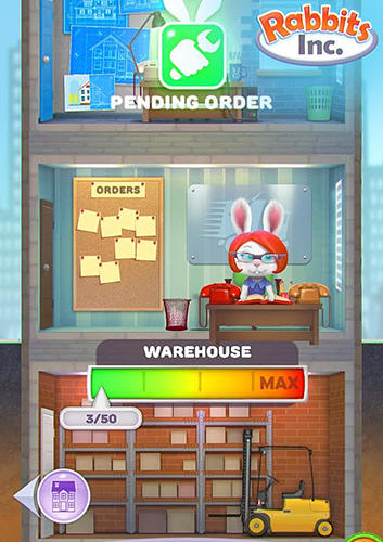 Rabbits inc. - Android game screenshots.