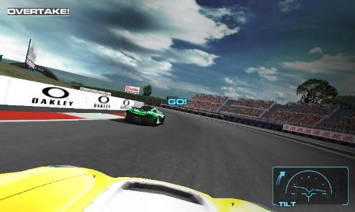 Gameplay of the Race team manager for Android phone or tablet.