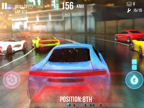Gameplay of the Racer: Tokyo. High speed race: Racing need for Android phone or tablet.