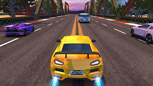 Racing car: City turbo racer - Android game screenshots.