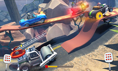 Racing rocket - Android game screenshots.