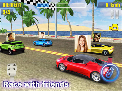 Gameplay of the Racing garage for Android phone or tablet.