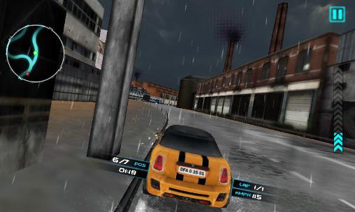 Gameplay of the Racing race for Android phone or tablet.