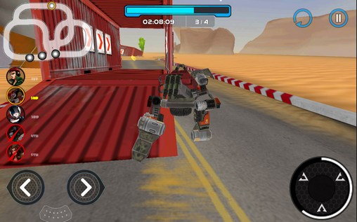 Gameplay of the Racing tank 2 for Android phone or tablet.
