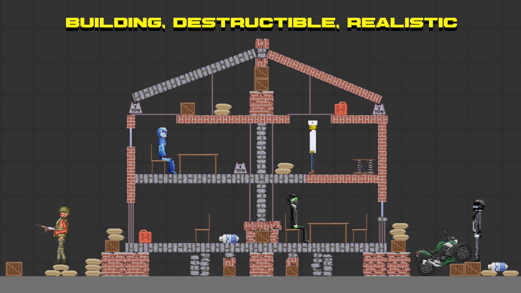 Ragdoll Playground - Android game screenshots.